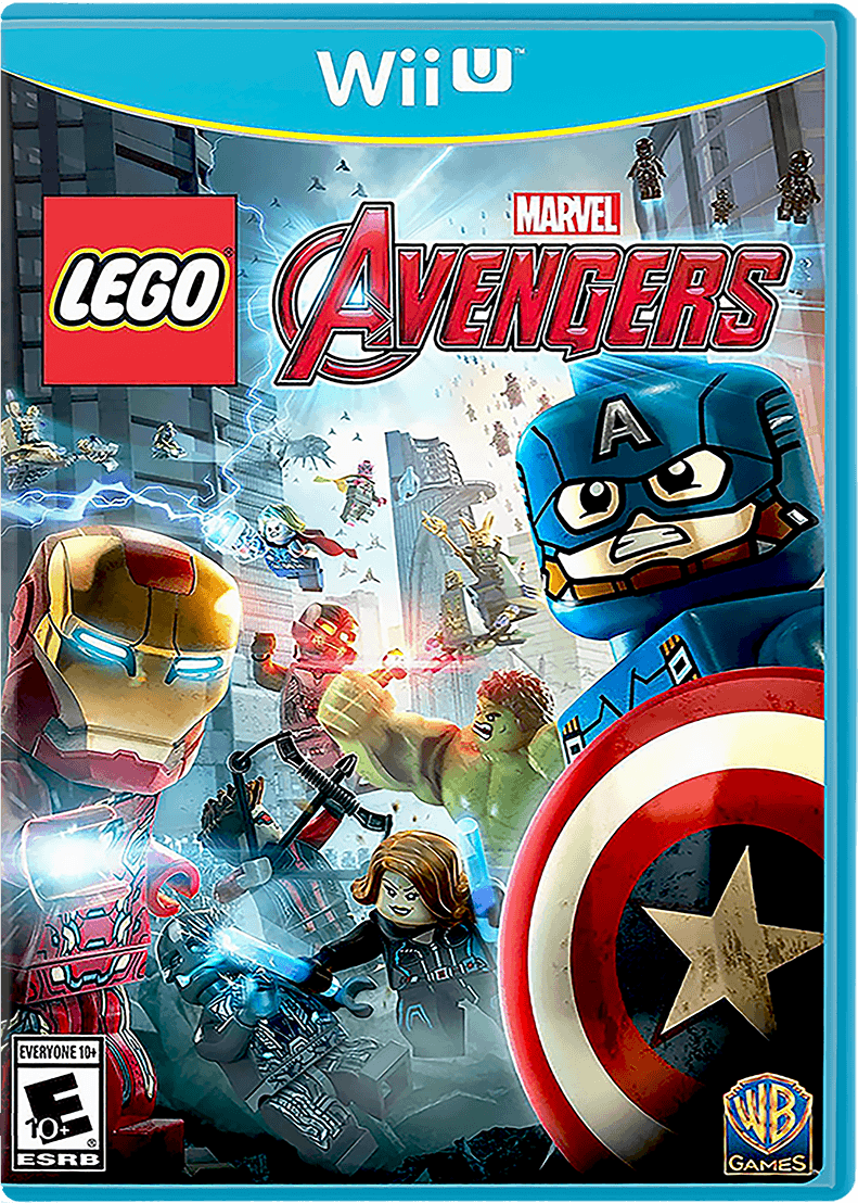 LEGO Marvel's Avengers box art for Wii U